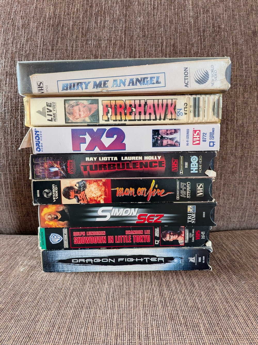 Action Movie VHS Lot